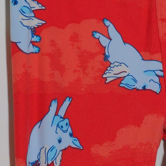 LuLaRoe Leggings in When Pigs Fly Print – One Size - Picture 1 of 9